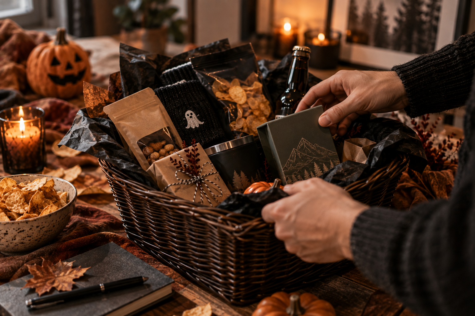 Kleine persönliche Geschenkidee passend zum Hobby im Boo Basket